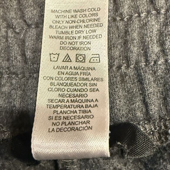 GUESS Kids Large Gray Drawstring Sweatpants | Girls Youth Lounge Joggers - Picture 5 of 6